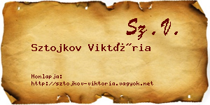 Sztojkov Viktória névjegykártya